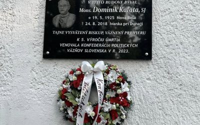5. výročie úmrtia Mons. Dominika Kaľatu