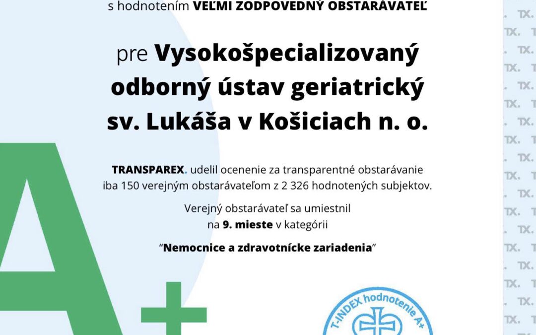 Zodpovedný obstarávateľ 2024